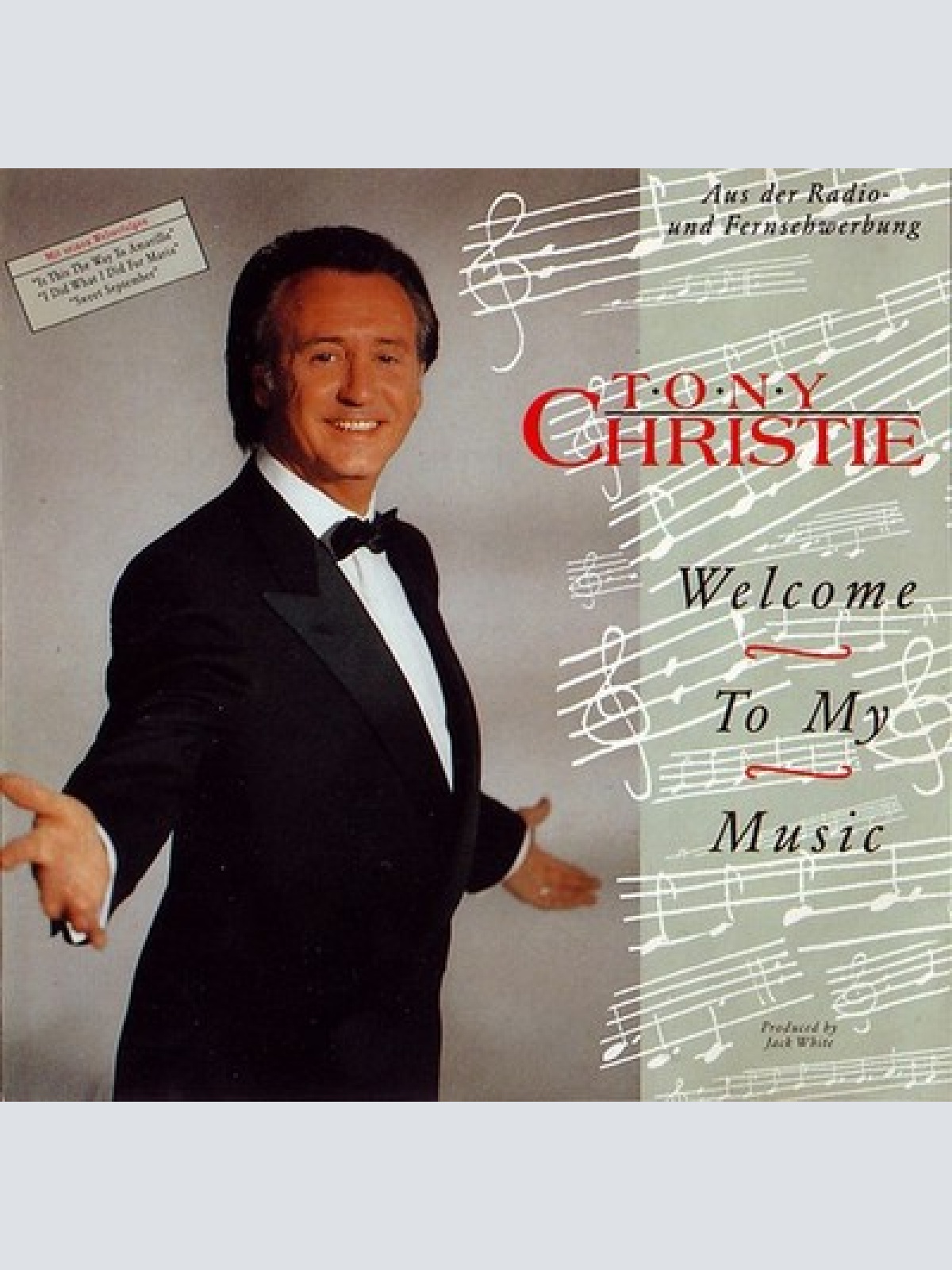CD, Album Tony Christie - Welcome To My Music