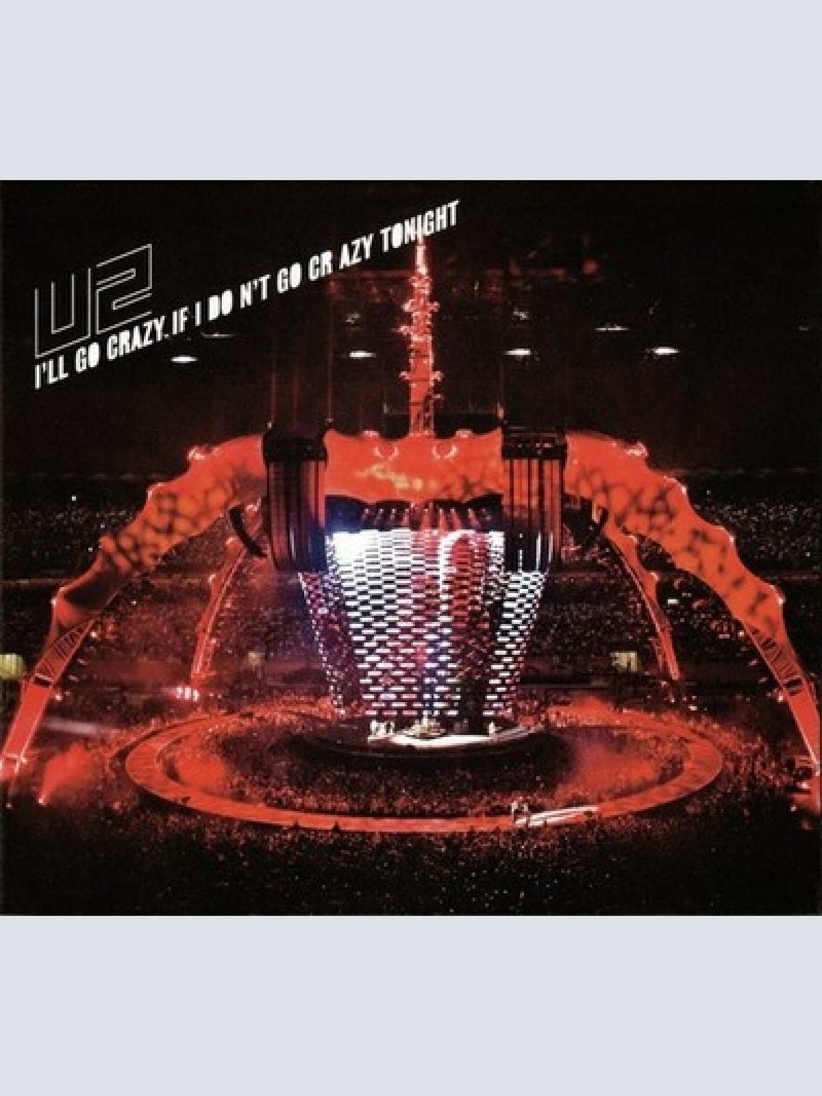 CD, Single, Dig U2 - I'll Go Crazy If I Don't Go Crazy Tonight
