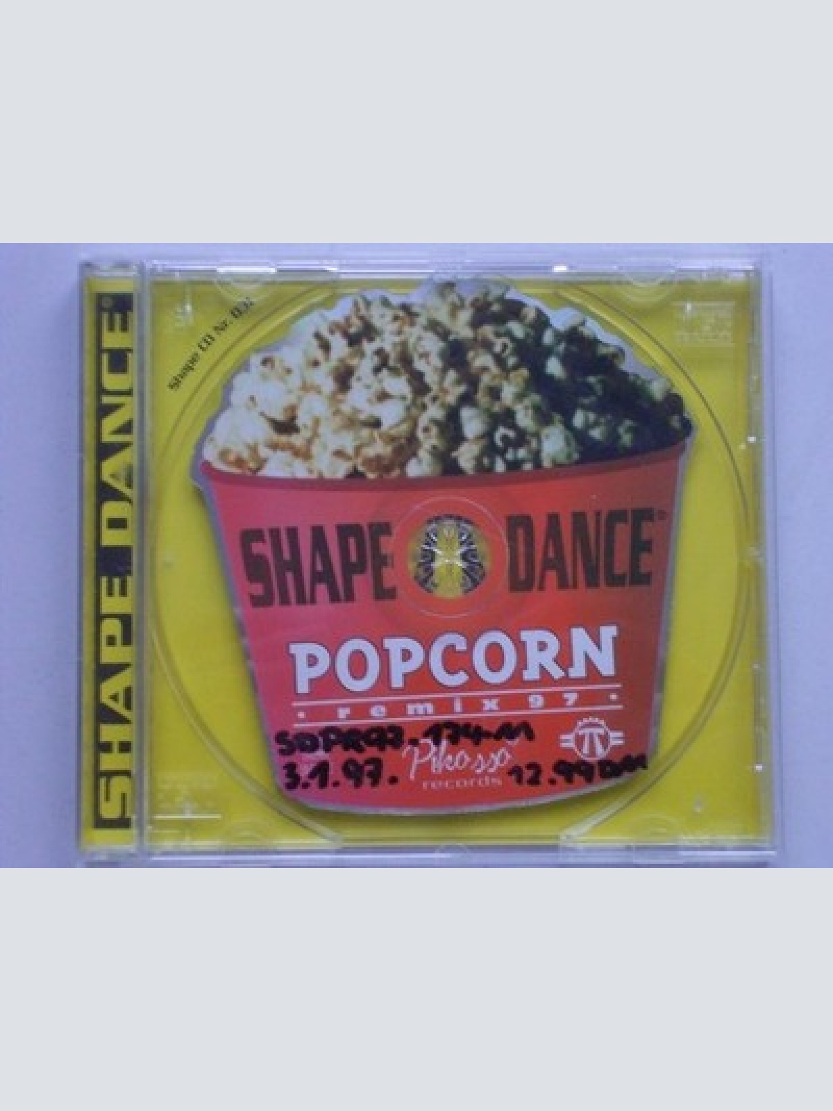 CD, Shape, Maxi Shape Dance - Popcorn Remix 97