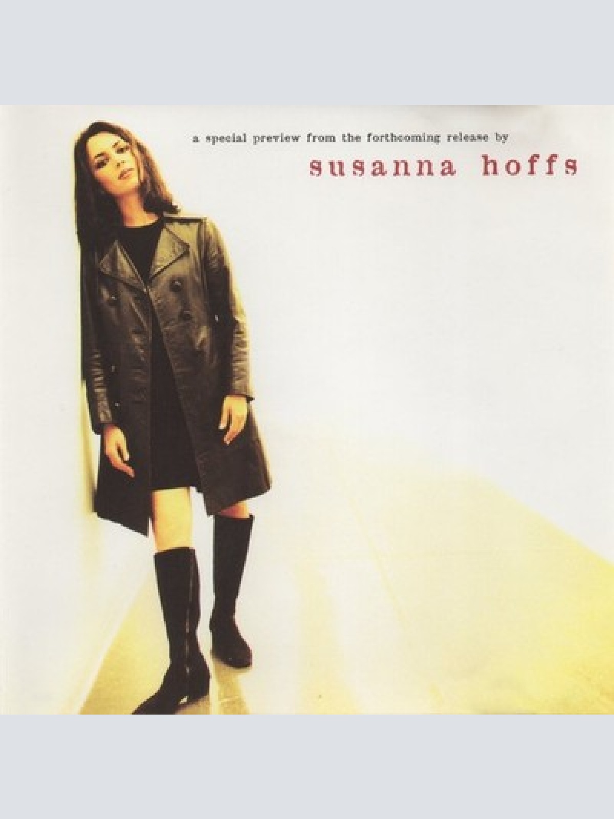 CD, Promo, Smplr Susanna Hoffs - A Special Preview From The Forthcoming Release