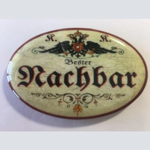 Nostalgie flaschenöffner magnet bester nachbar