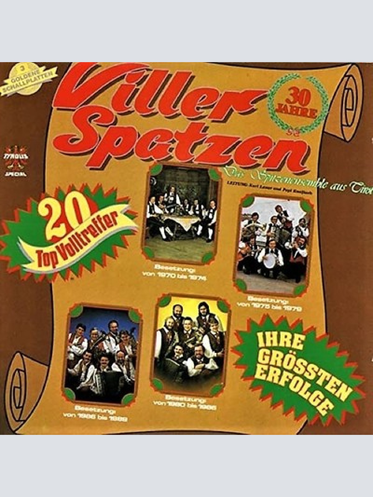 CD, Comp Viller Spatzen - 30 Jahre Viller Spatzen (Ihre Grössten Erfolge)