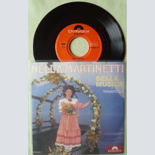 7" Nella Martinetti - Bella Musica / Tarantella