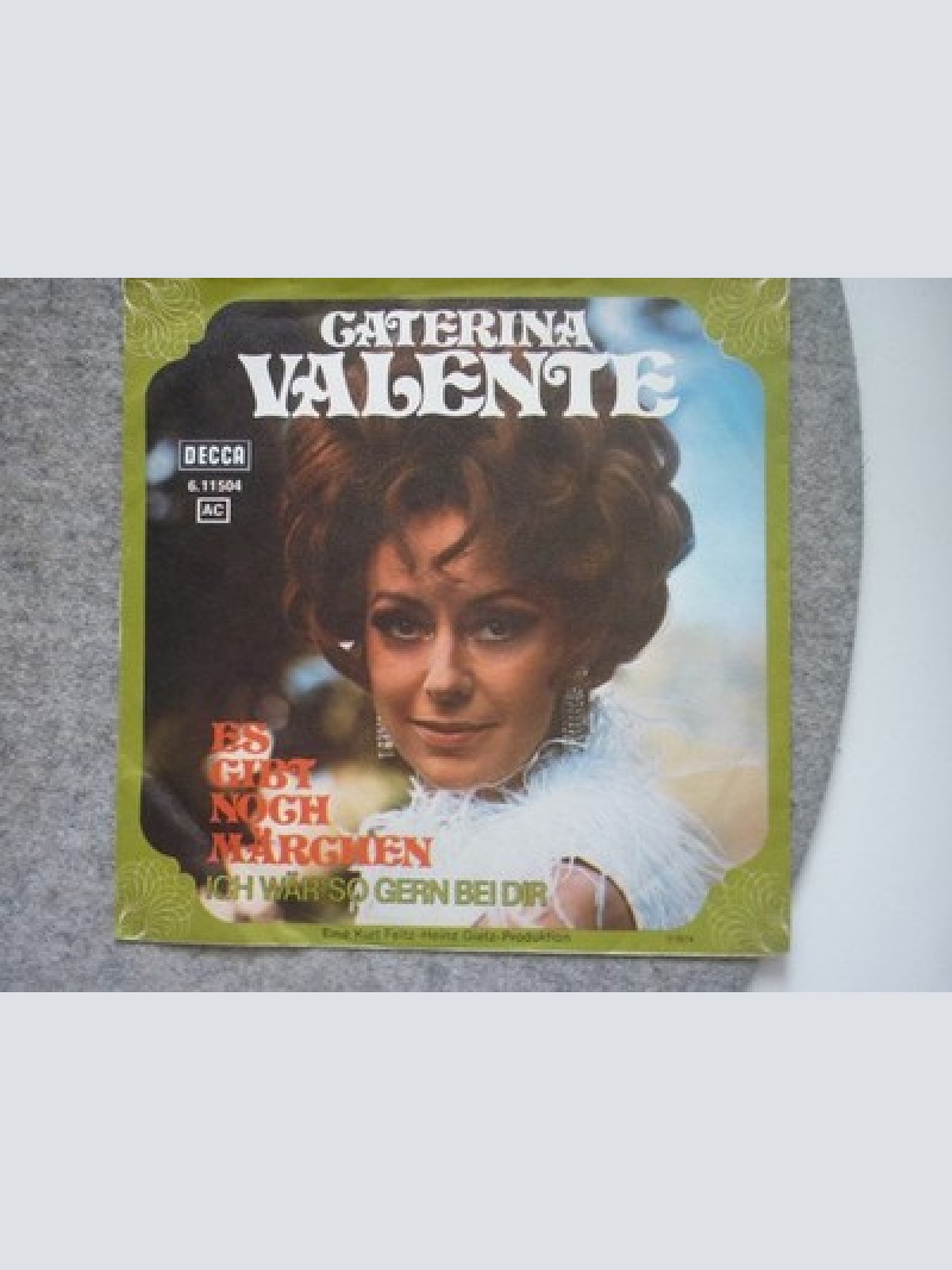 7", Promo Caterina Valente - Es Gibt Noch Märchen