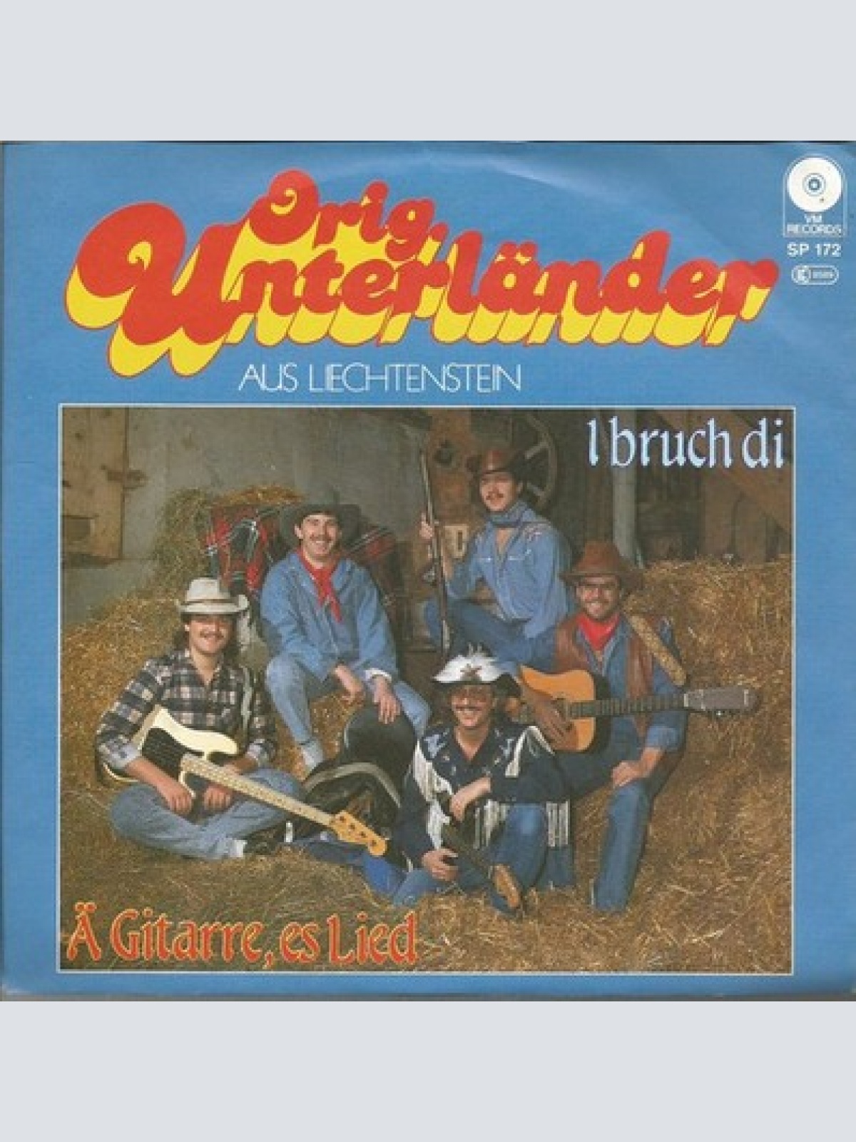 7", Single Orig. Unterländer Aus Liechtenstein* - Ä Gitarre, Es Lied