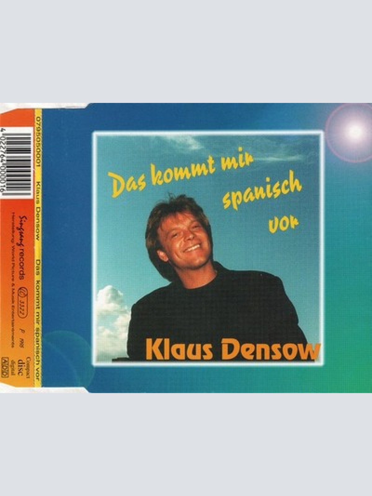 CD, Maxi Klaus Densow - Das Kommt Mir Spanisch Vor