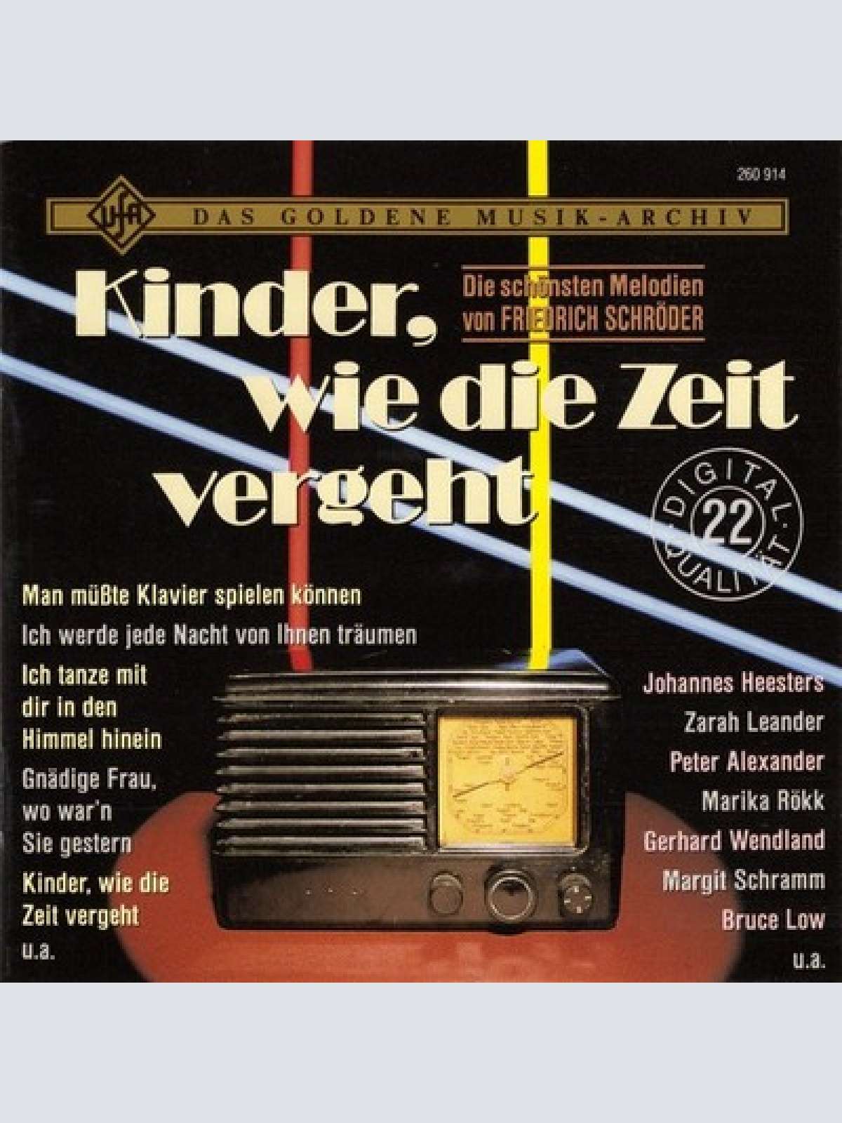 CD, Comp Various - Kinder, Wie Die Zeit Vergeht (Die Schönsten Melodien Von F...