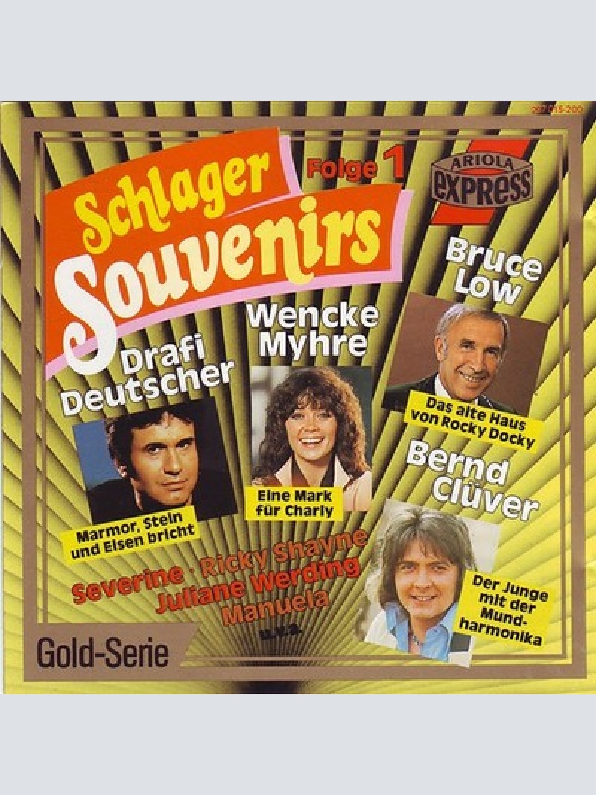 CD, Comp Various - Schlagersouvenirs Folge 1