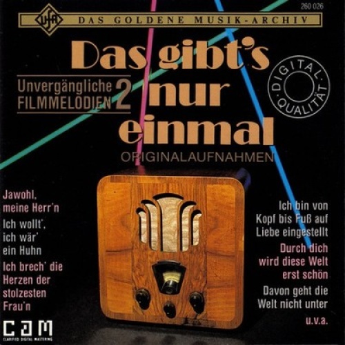 CD, Comp Various - Das Gibt's Nur Einmal (Unvergängliche Filmmelodien 2)