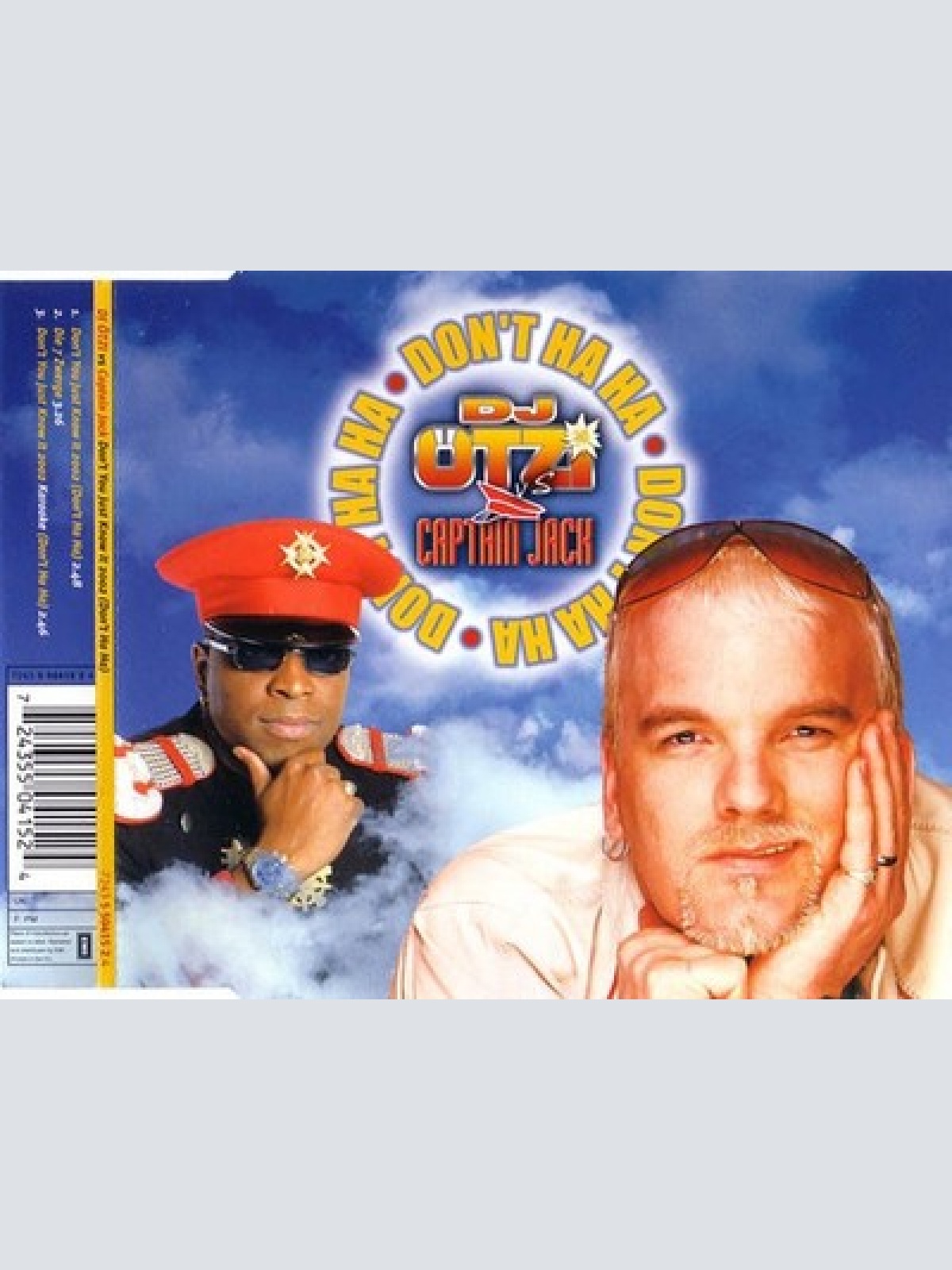 CD, Maxi DJ Ötzi vs Captain Jack - Don't You Just Know It 2002 (Don't Ha Ha)