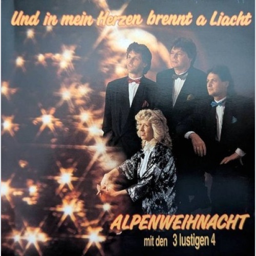 CD, Album Die 3 Lustigen 4 - Und In Mein Herzen Brennt A Liacht (Alpenweihnac...