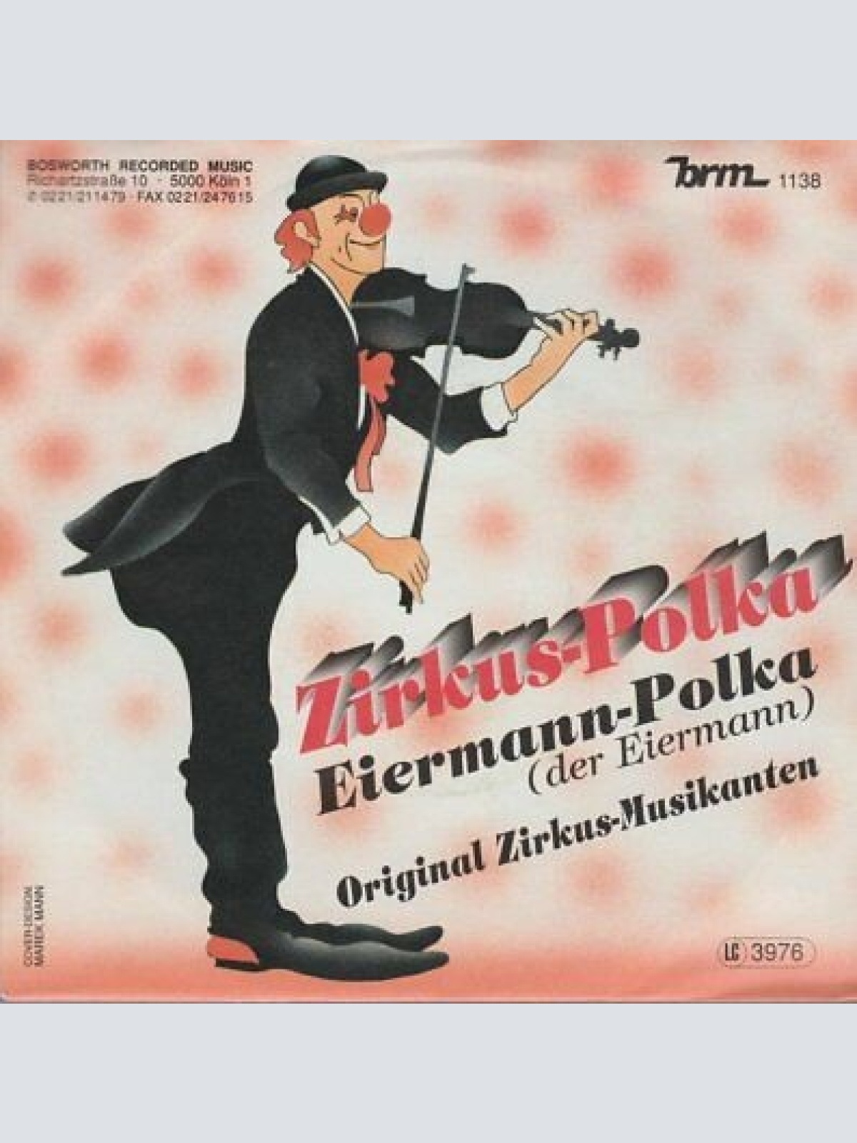 7", Single Original Zirkus-Musikanten - Zirkus-Polka