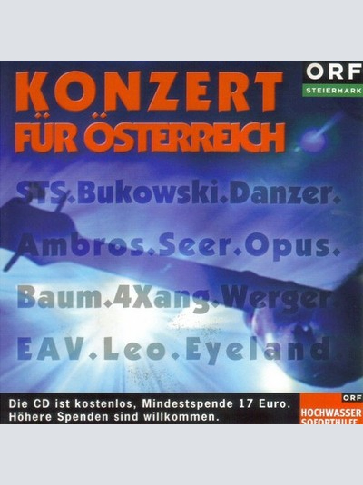 CD Various - Konzert Für Österreich (ORF Hochwasser Soforthilfe)