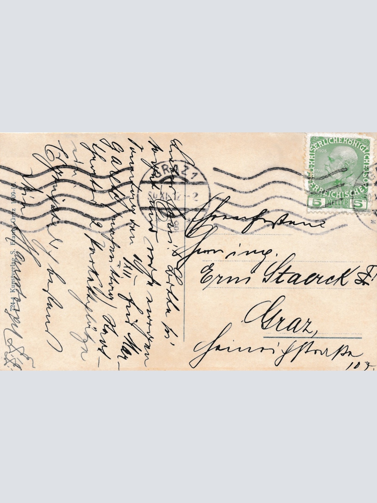 AK aus Graz Uhrenturm Steiermark Ansichtskarte (17316)