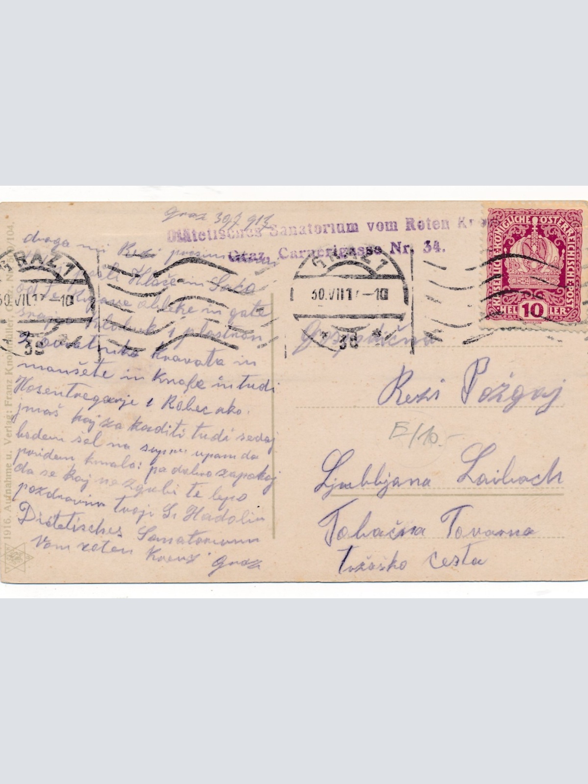 AK aus Graz Steiermark Ansichtskarte (17326)