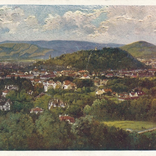 AK aus Graz von der Hilmwarte Steiermark Ansichtskarte (17327)