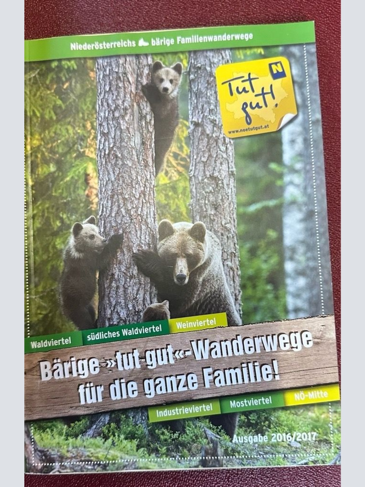 Bärige 'tut-gut'-Wanderwege für die ganze Familie NÖ Gesundheits- und Sozialfond