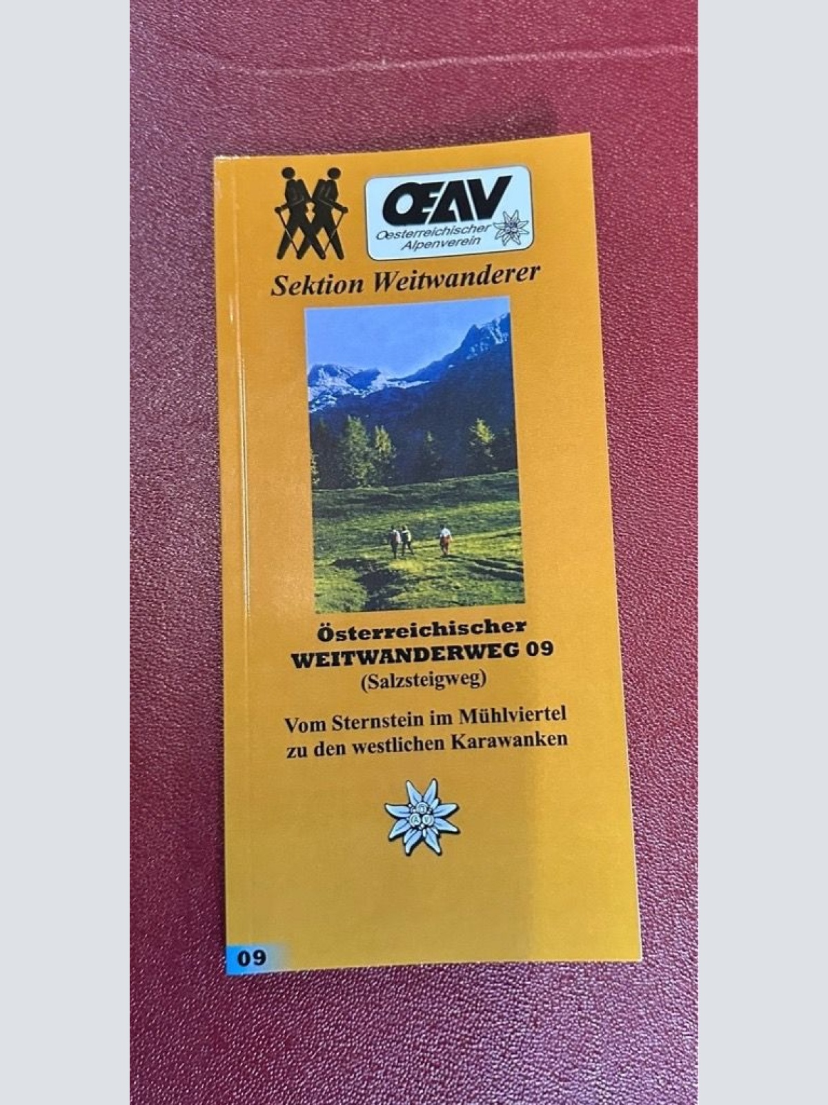 Österreichischer Weitwanderweg Salzsteigweg 09 OEAV [Hg.]Fritz Käfer  und Erika