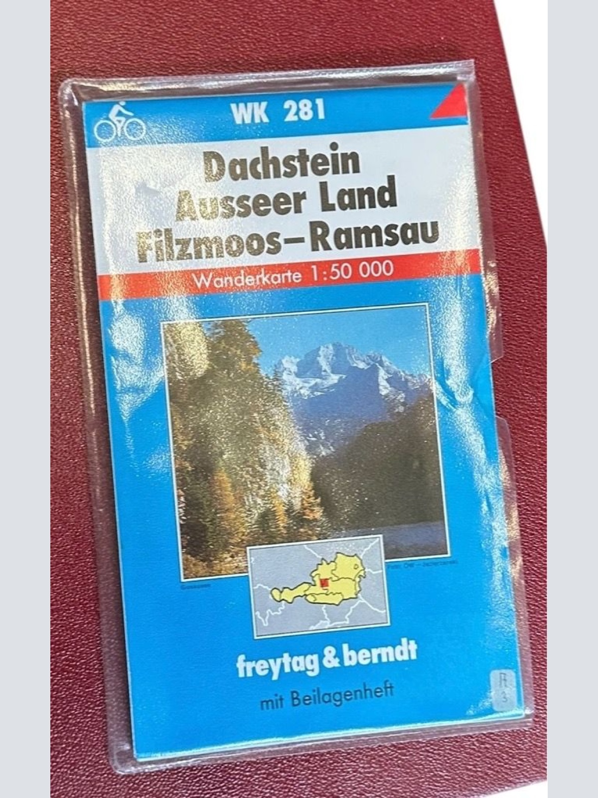 WK 281 Dachstein - Ausseerland - Filzmoos - Ramsau, Wanderkarte 1:50.000: Freize