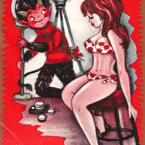 AK gruß vom Krampus Ansichtskarte (17332)