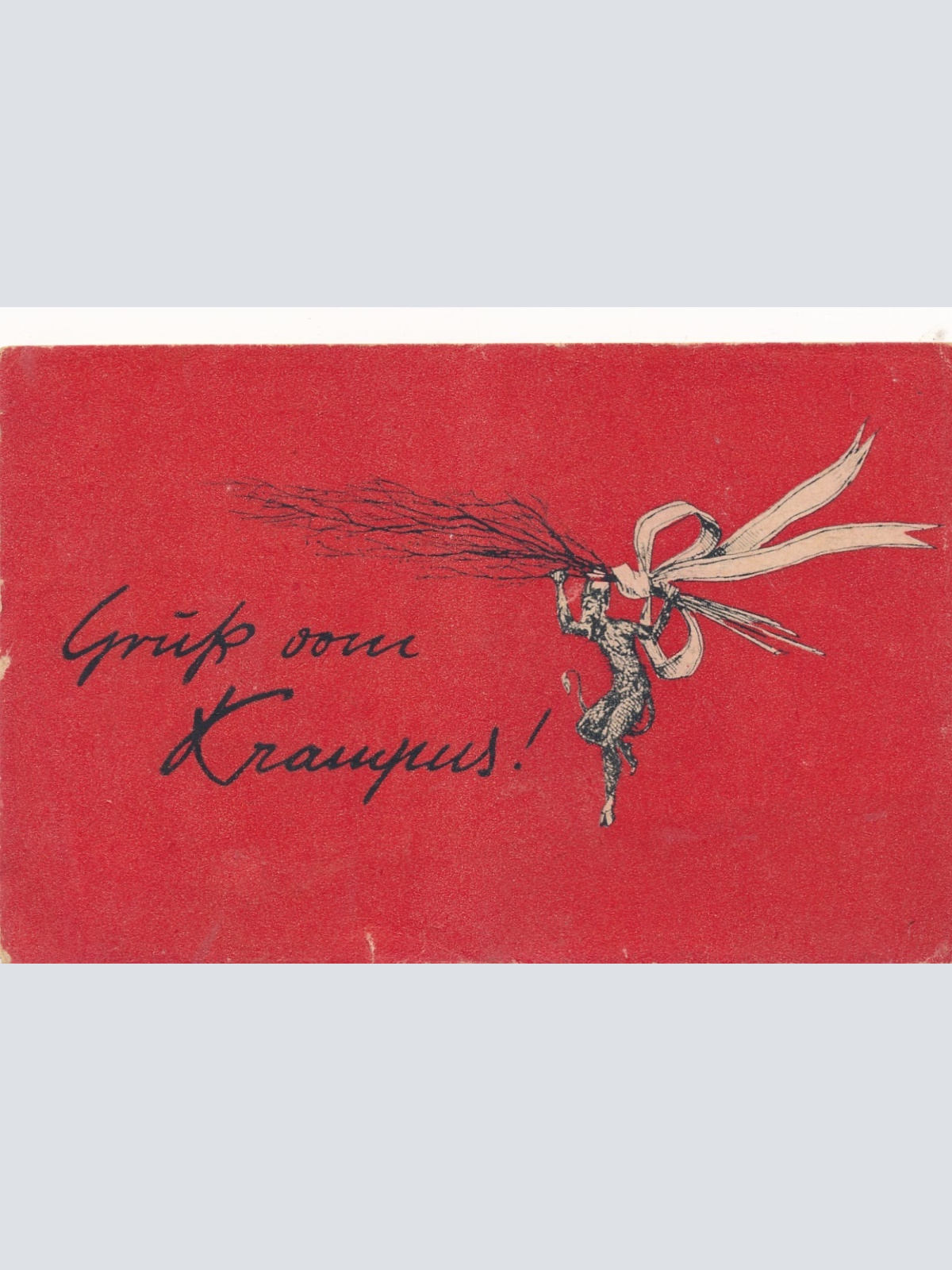 AK gruß vom Krampus Ansichtskarte (17336)