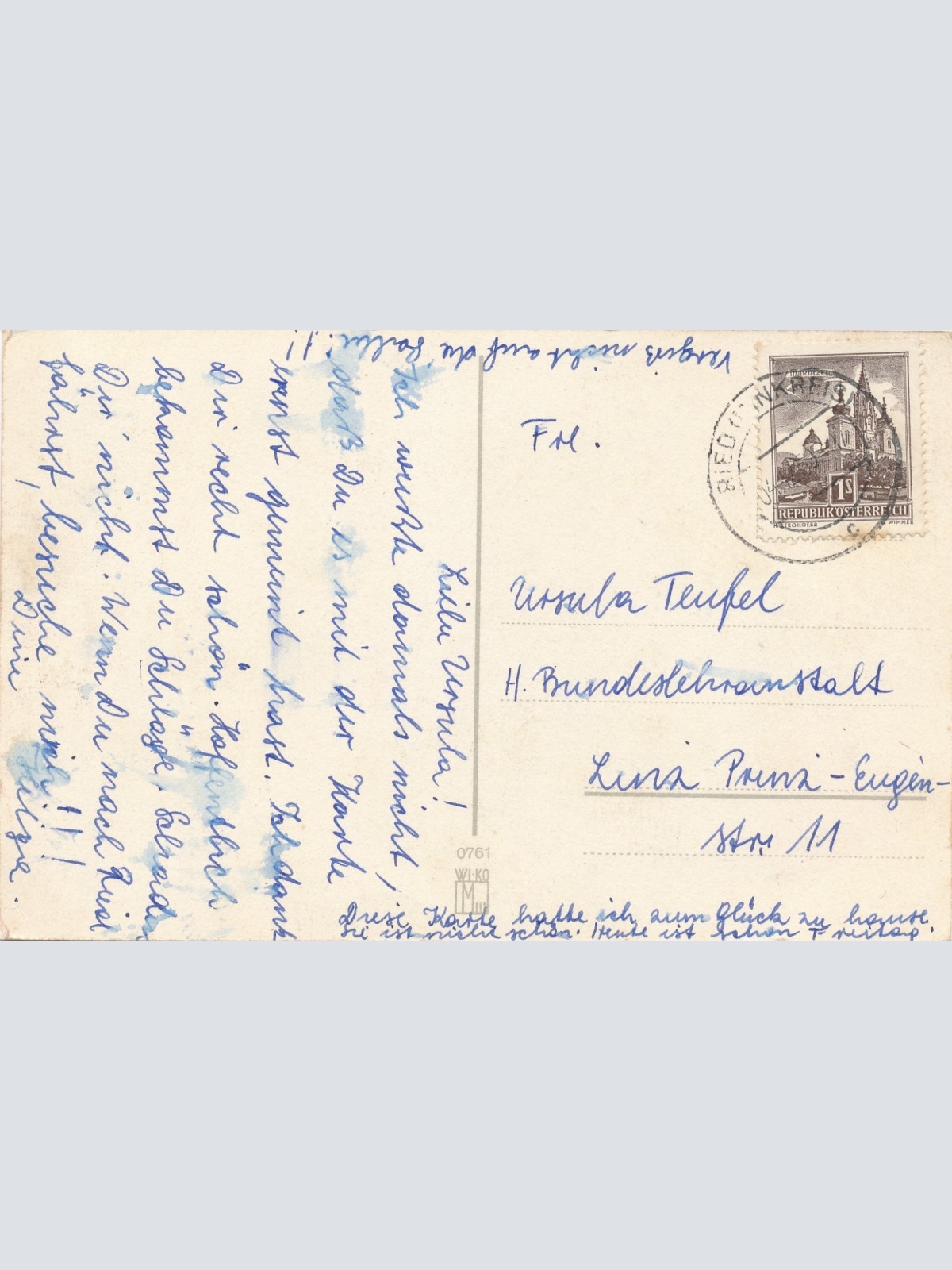 AK gruß vom Krampus Ansichtskarte (17345)