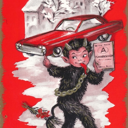 AK gruß vom Krampus Ansichtskarte (17346)