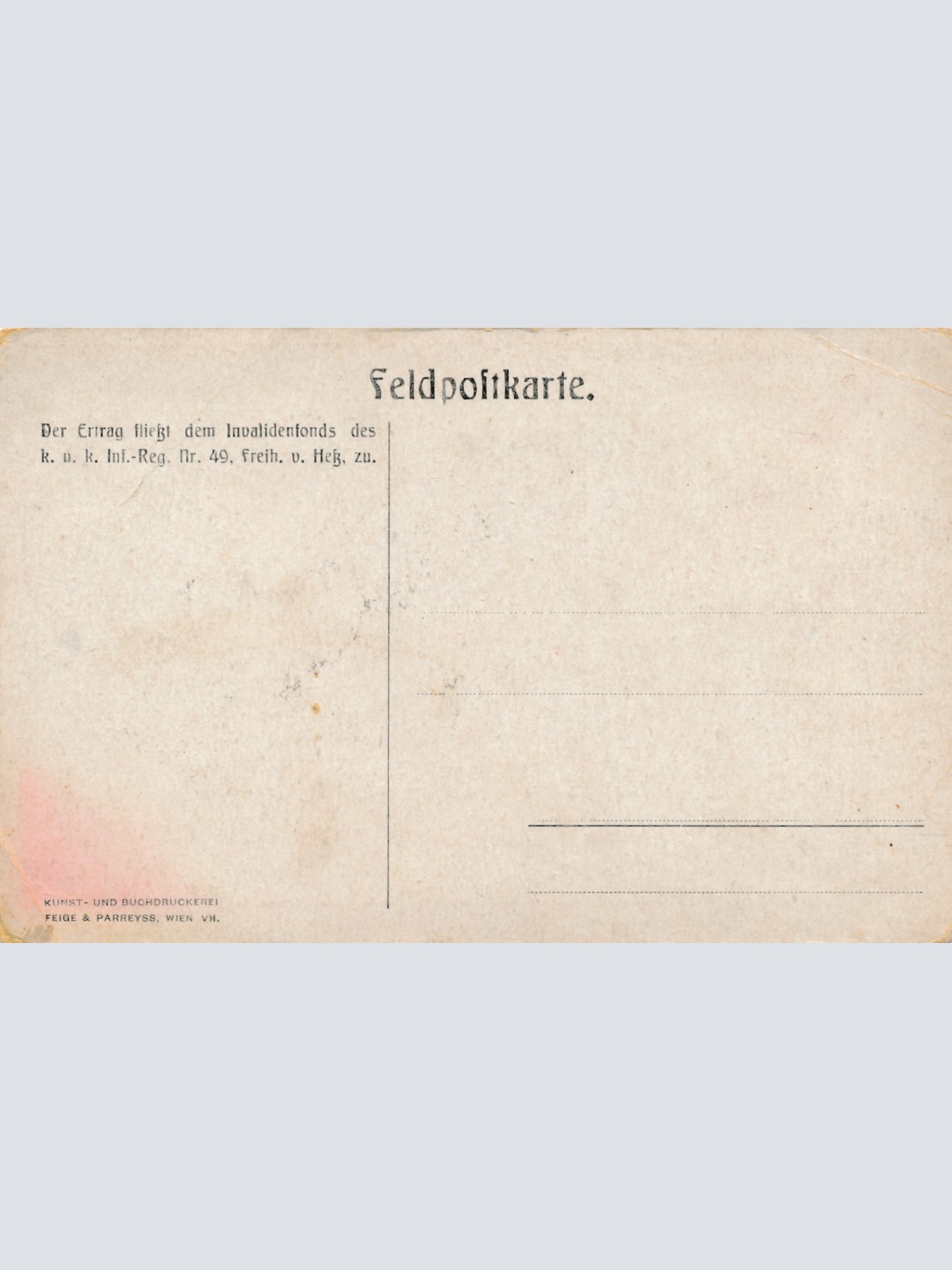 AK von Heinrich Freiherr von Hess Ansichtskarte (17249)