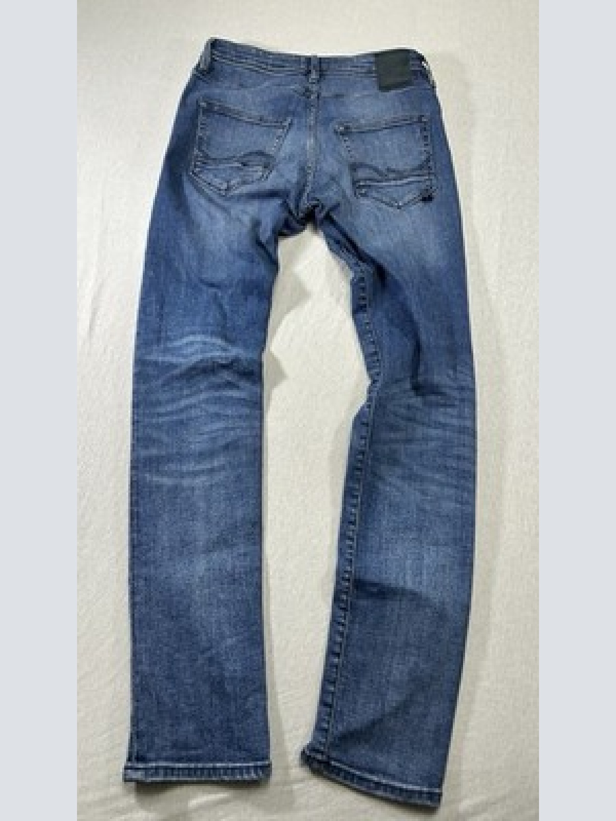 Jack & Jones Slim/Glenn Denim Jeans Herren Blau Größe W29 L32 Maße auf Fotos