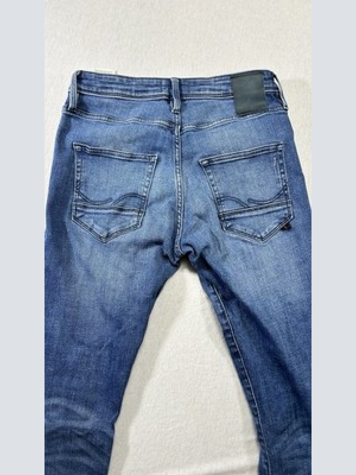 Jack & Jones Slim/Glenn Denim Jeans Herren Blau Größe W29 L32 Maße auf Fotos