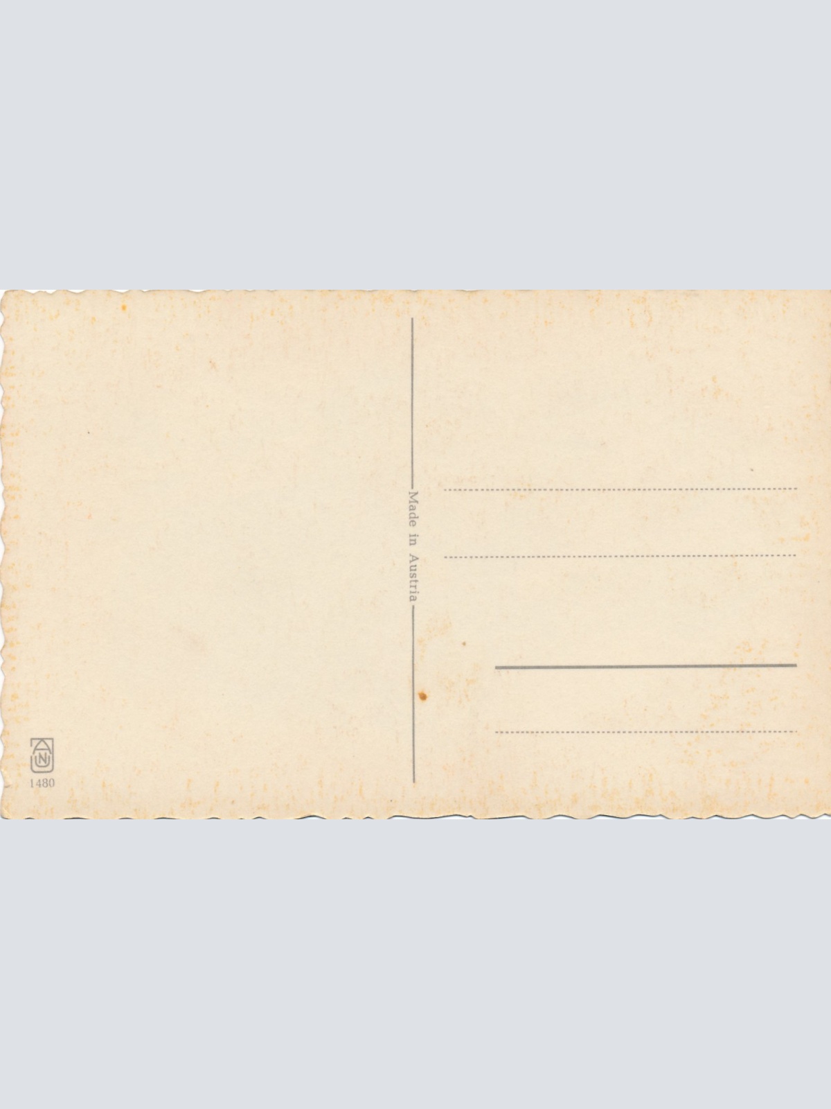 AK Gruss vom Krampus dein ist mein Krampus Herz Ansichtskarte (17995)