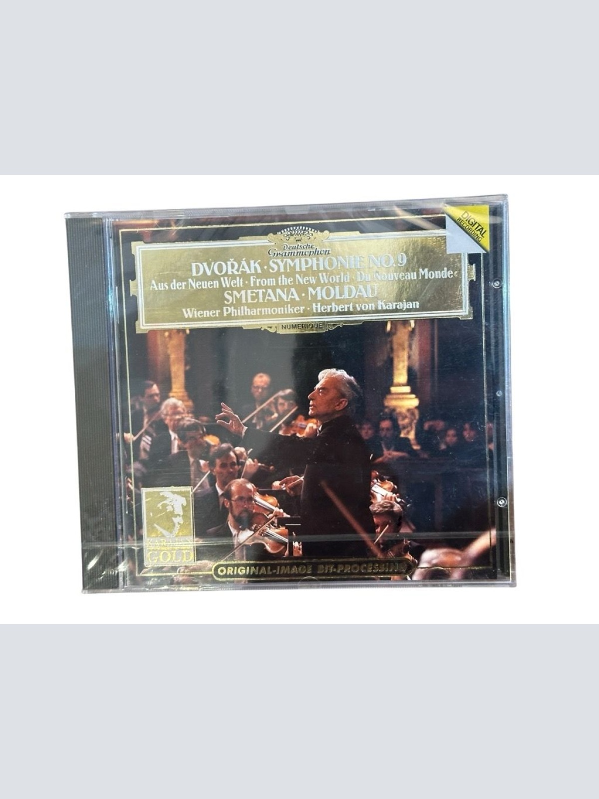 Dvorak: Symphonie No.9; Smetana: Moldau Wiener Philharmoniker, Herbert von Karaj