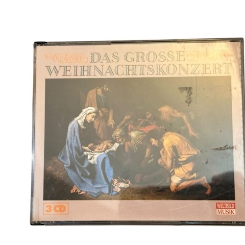Das große Weihnachtskonzert (3 CDs) Bach, Johann Sebastian u.a.: