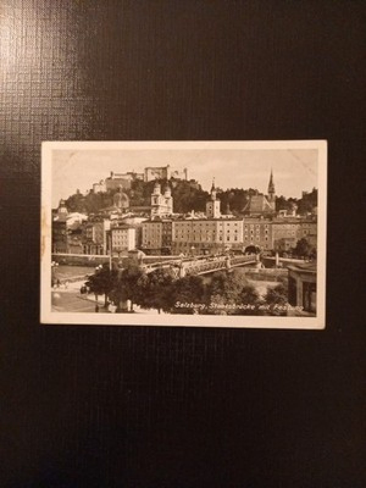 Salzburg Staatsbrücke Mit Festung 600168A GR