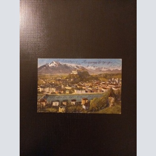 Salzburg Mit Festung Untersberg 600085A GR