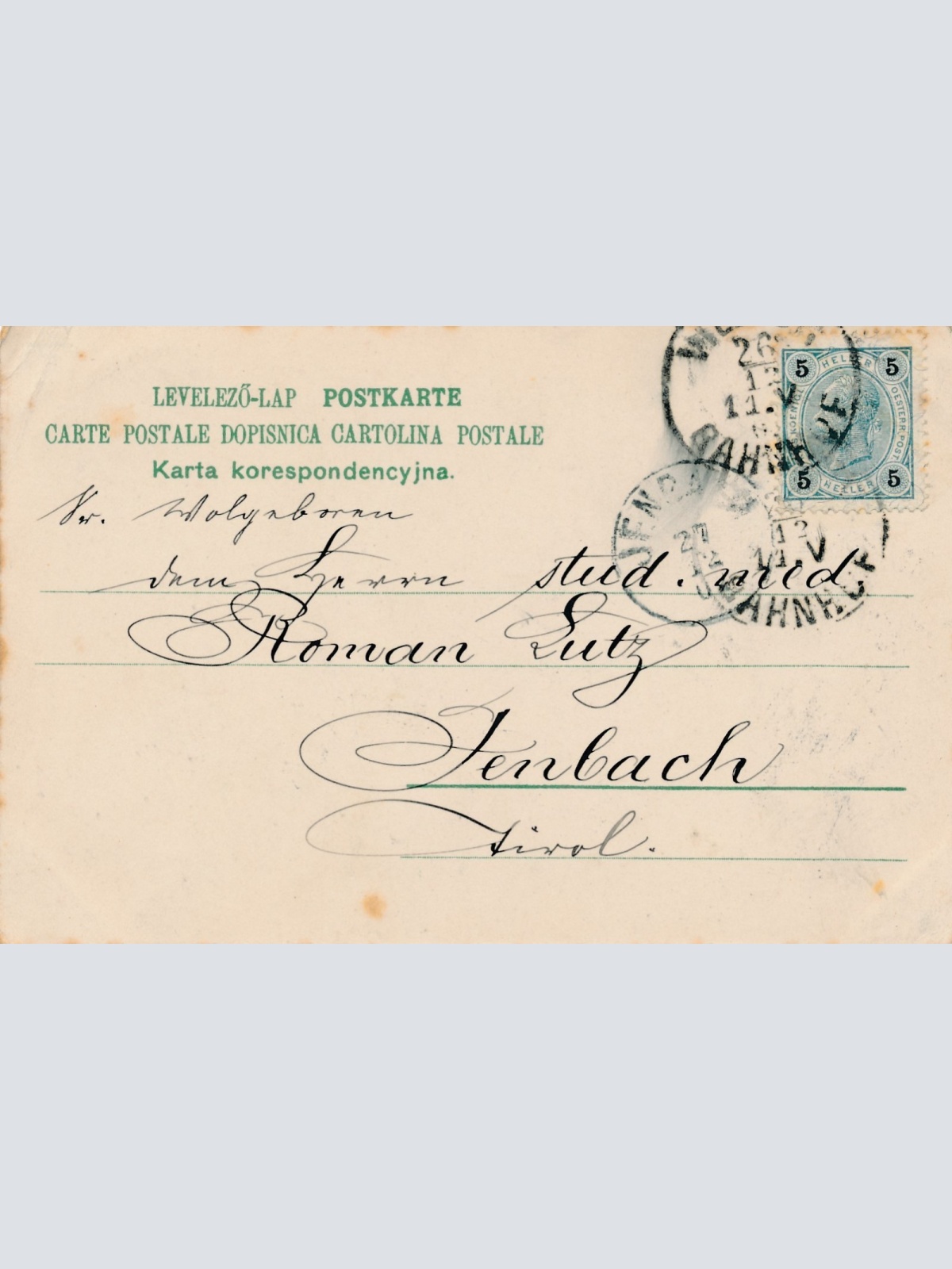 AK gruss vom Nikolaus - Nikolo Ansichtskarte (17303)