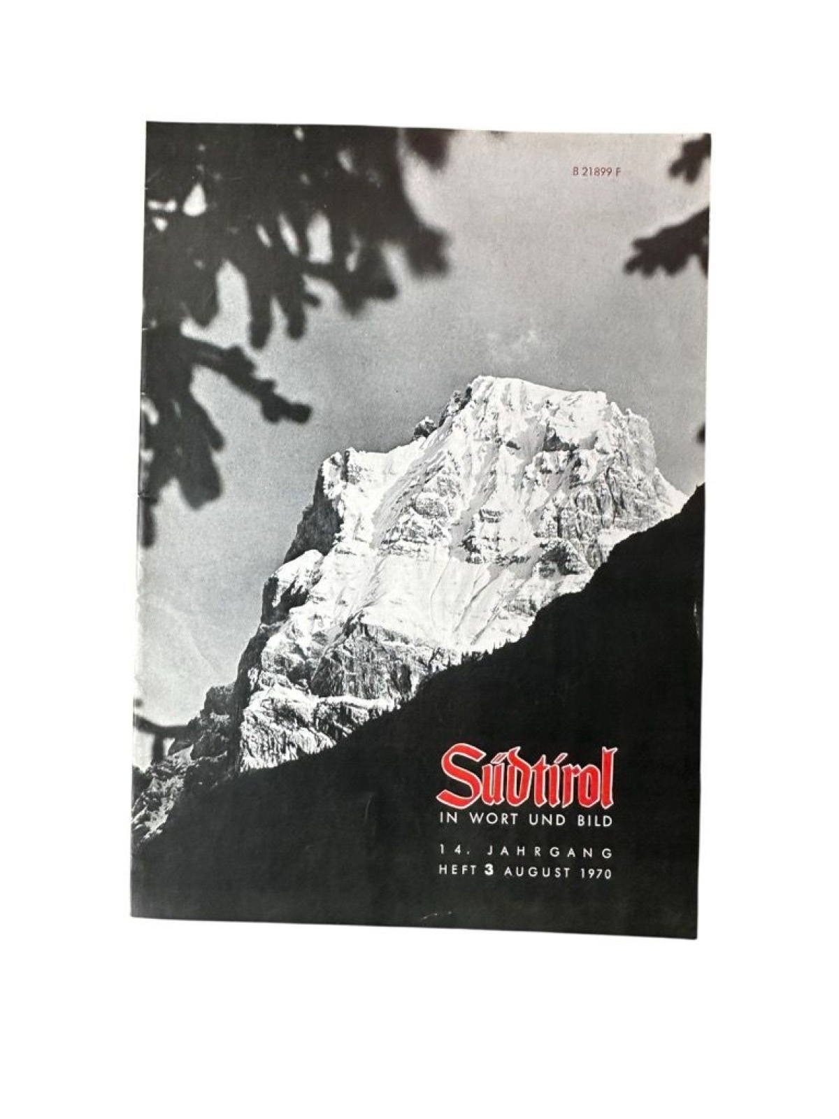 Südtirol in Wort und Bild, 14.Jg., Heft 4 Bergisel-Bund [Hg.] und Herbert Neuner