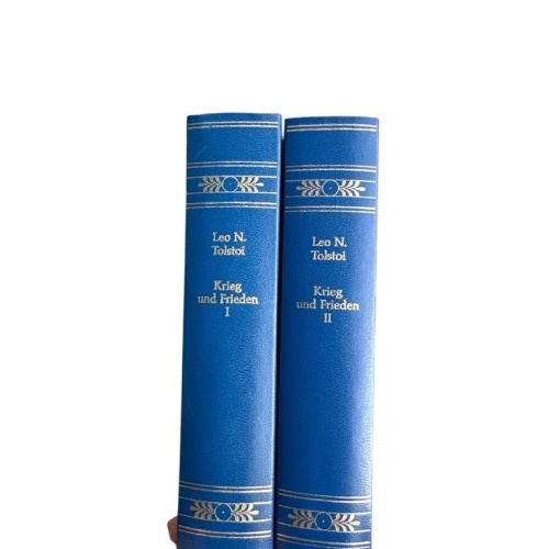 Krieg und Frieden I & II (Die große Bibliothek der Weltliteratur) [2 Bände] Leo
