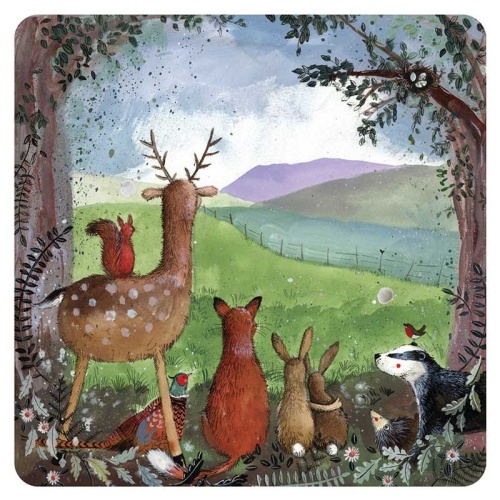 Alex Clark Untersetzer Forest Friends Wald Freunde