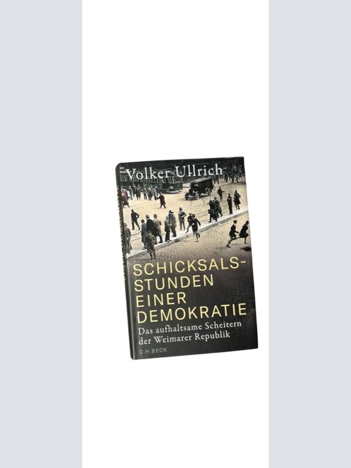 Schicksalsstunden einer Demokratie : das aufhaltsame Scheitern der Weimarer Repu