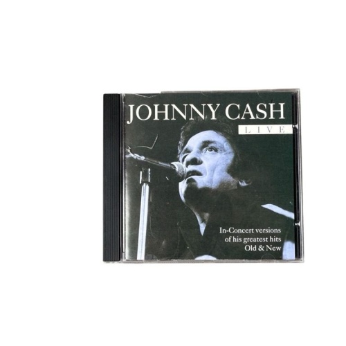 Johnny Cash - Live. In-Concert versions of his greatest hits. Old & New Johnny C