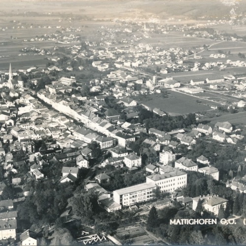AK Luftbild Mattighofen Oberösterreich Ansichtskarte (18185)