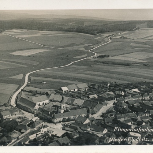 AK Fliegeraufnahme Nieder Fladnitz Niederösterreich Ansichtskarte (18193)