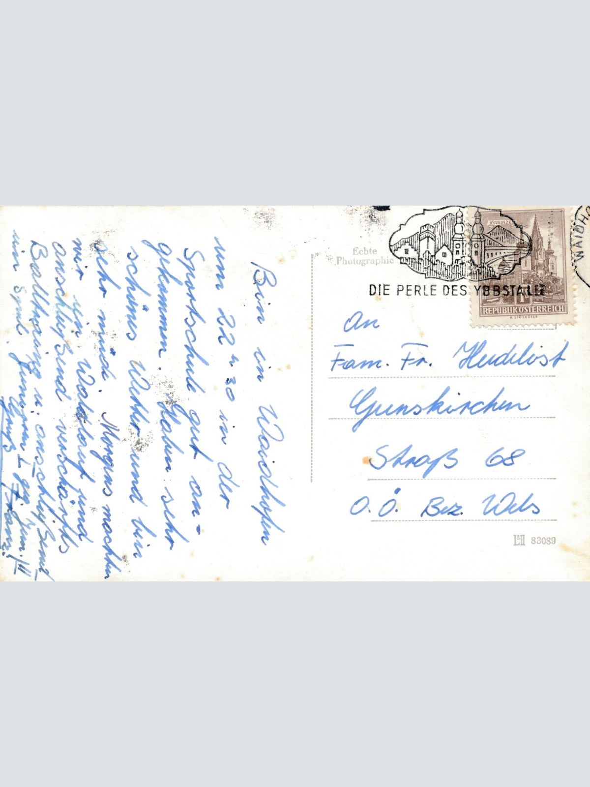 AK aus Waidhofen an der Ybbs Gasthaus Henne Niederösterreich (18197)