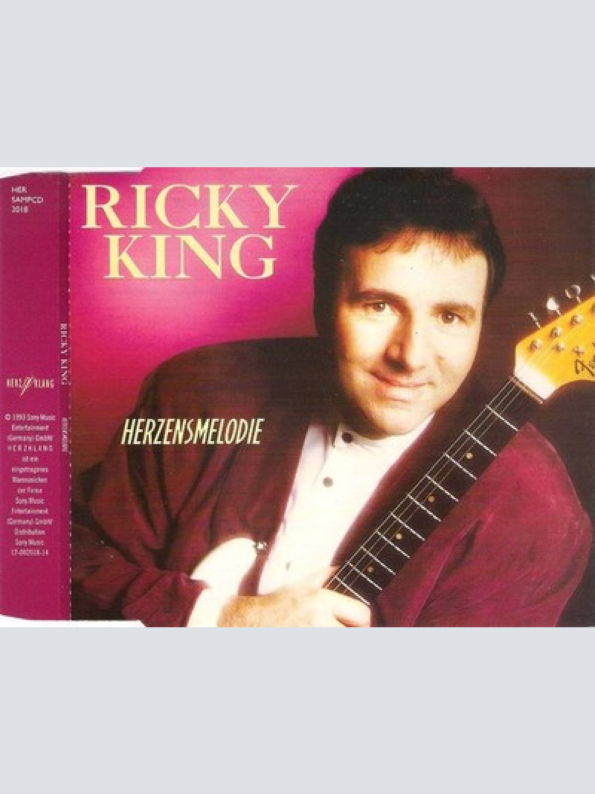 CD, Single, Promo Ricky King - Herzensmelodie