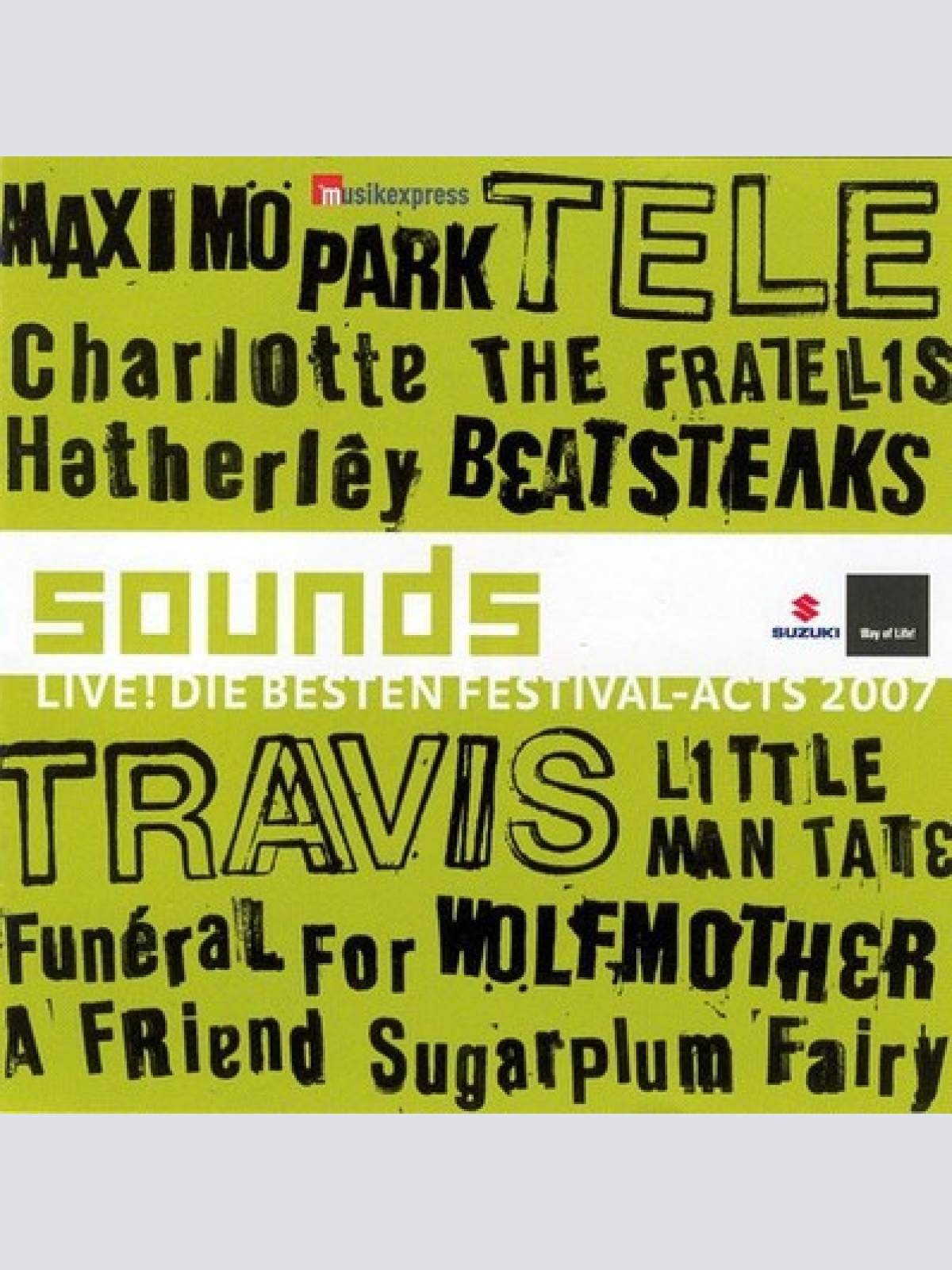 CD, Comp, Promo Various - Sounds Live! Die Besten Festival-Acts 2007