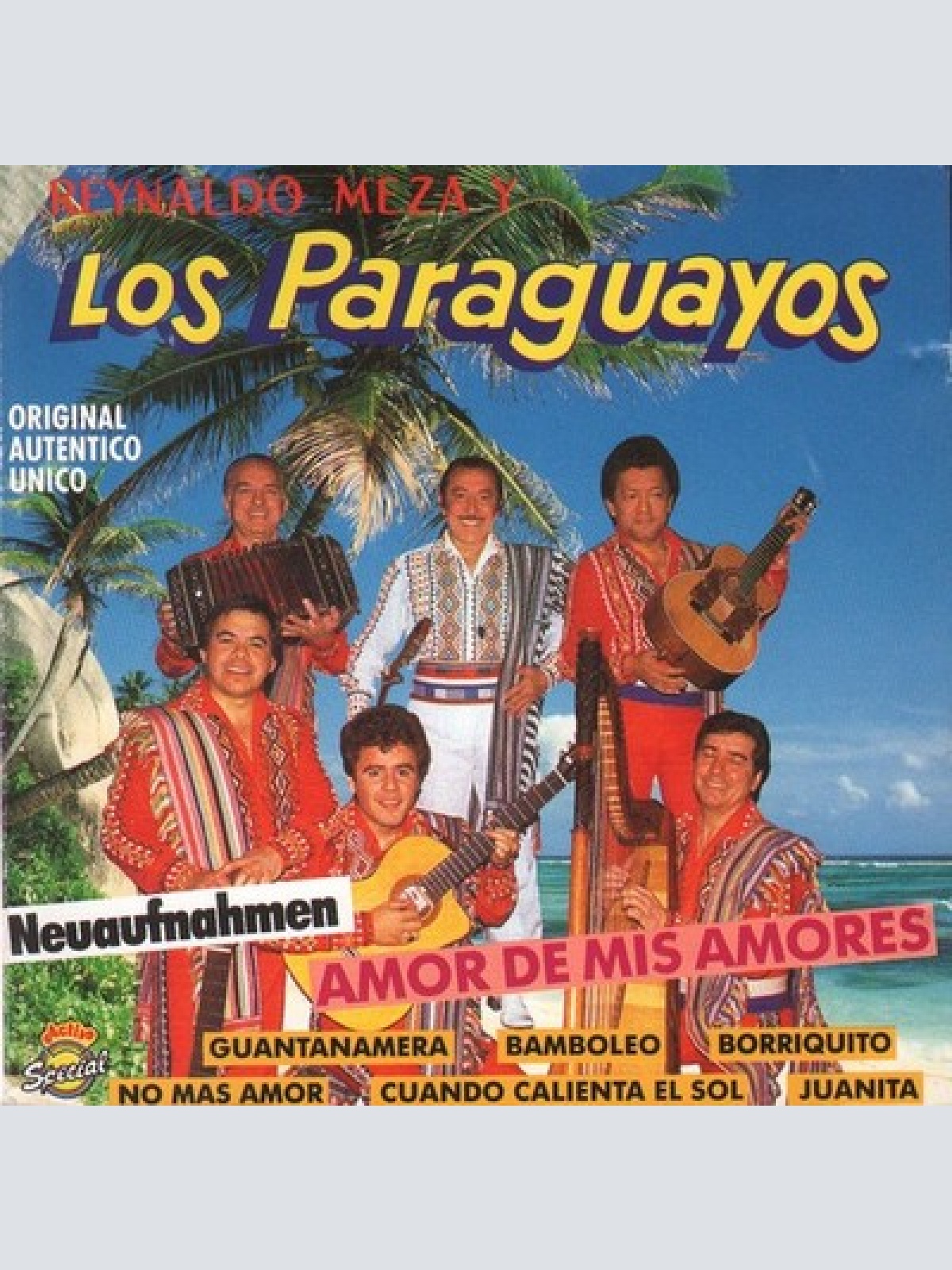CD, Album Reynaldo Meza Y Los Paraguayos - Amor De Mis Amores