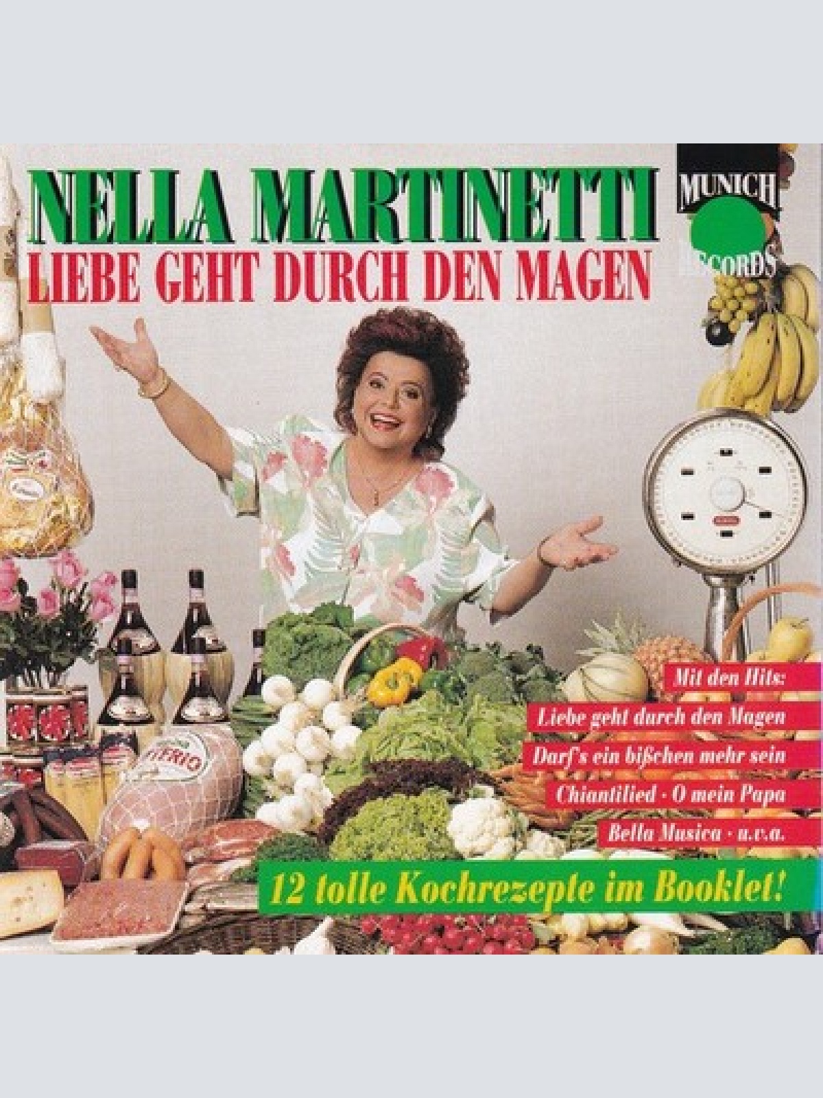 CD, Album Nella Martinetti - Liebe Geht Durch Den Magen