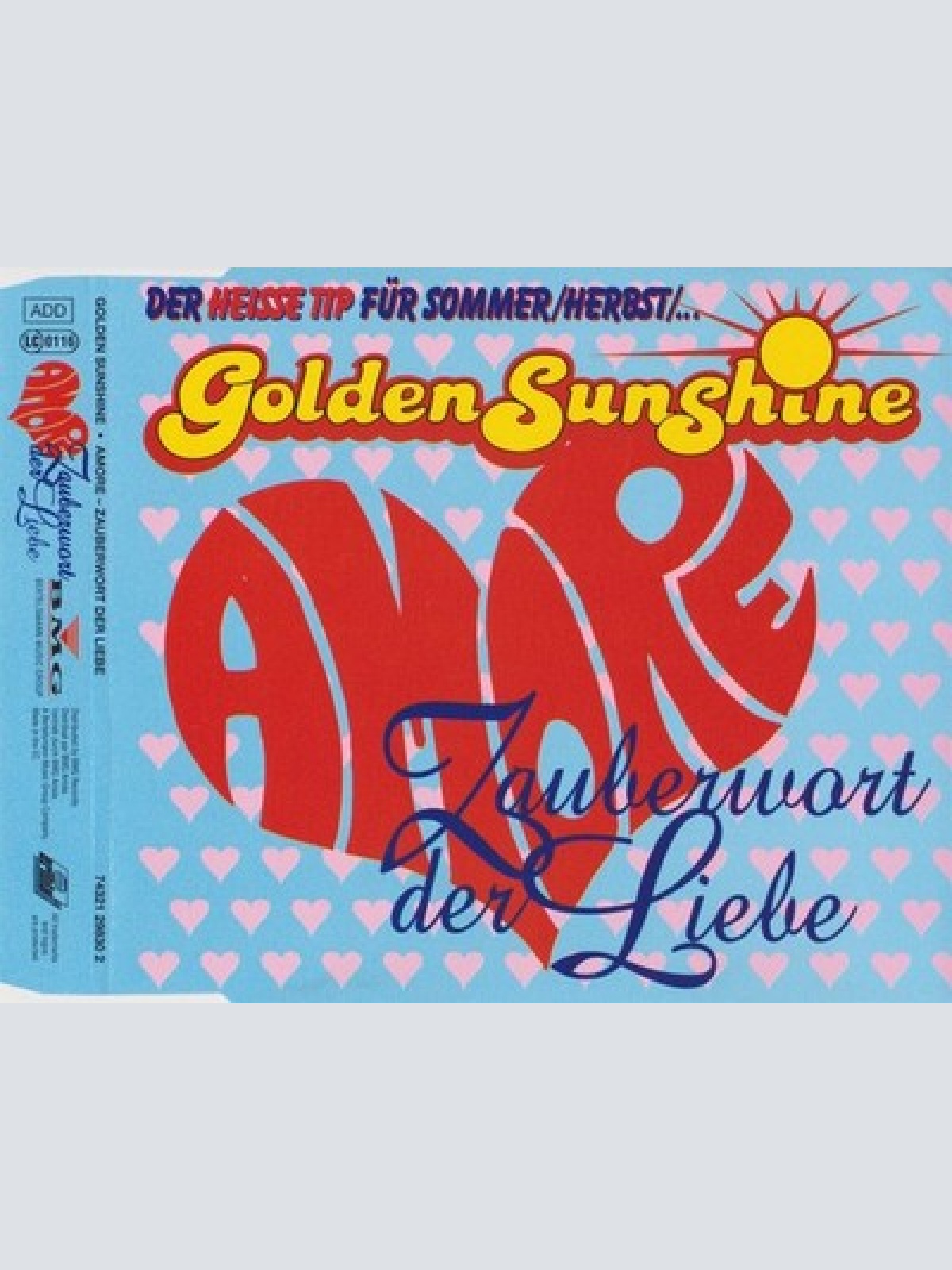 CD, Single Golden Sunshine - Amore - Zauberwort Der Liebe
