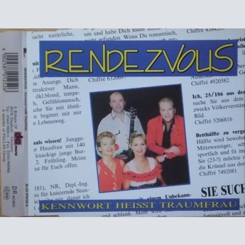 CD, Single Rendezvous - Kennwort Heisst Traumfrau